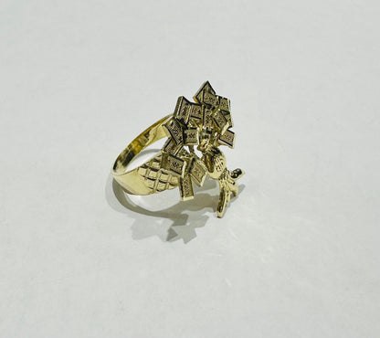 10K GOLD MONEY TREE- WEIGHT: 5.9gm