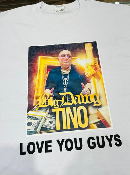 BIG DOG TINO T-SHIRT- WHITE