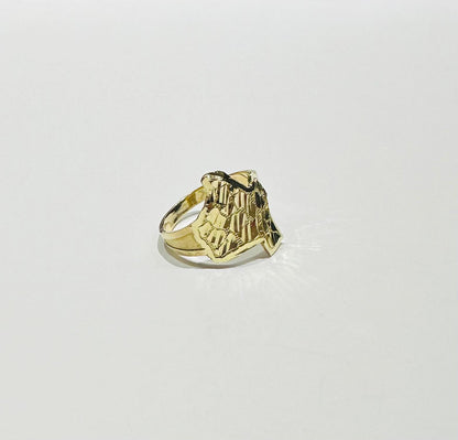 10K GOLD TEXAS RING, WEIGHT: 3.6gm