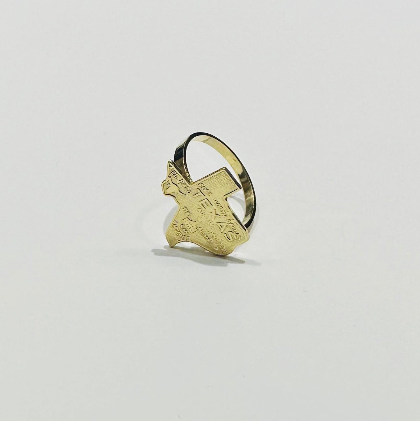 10K GOLD TEXAS RING, WEIGHT: 3.0gm