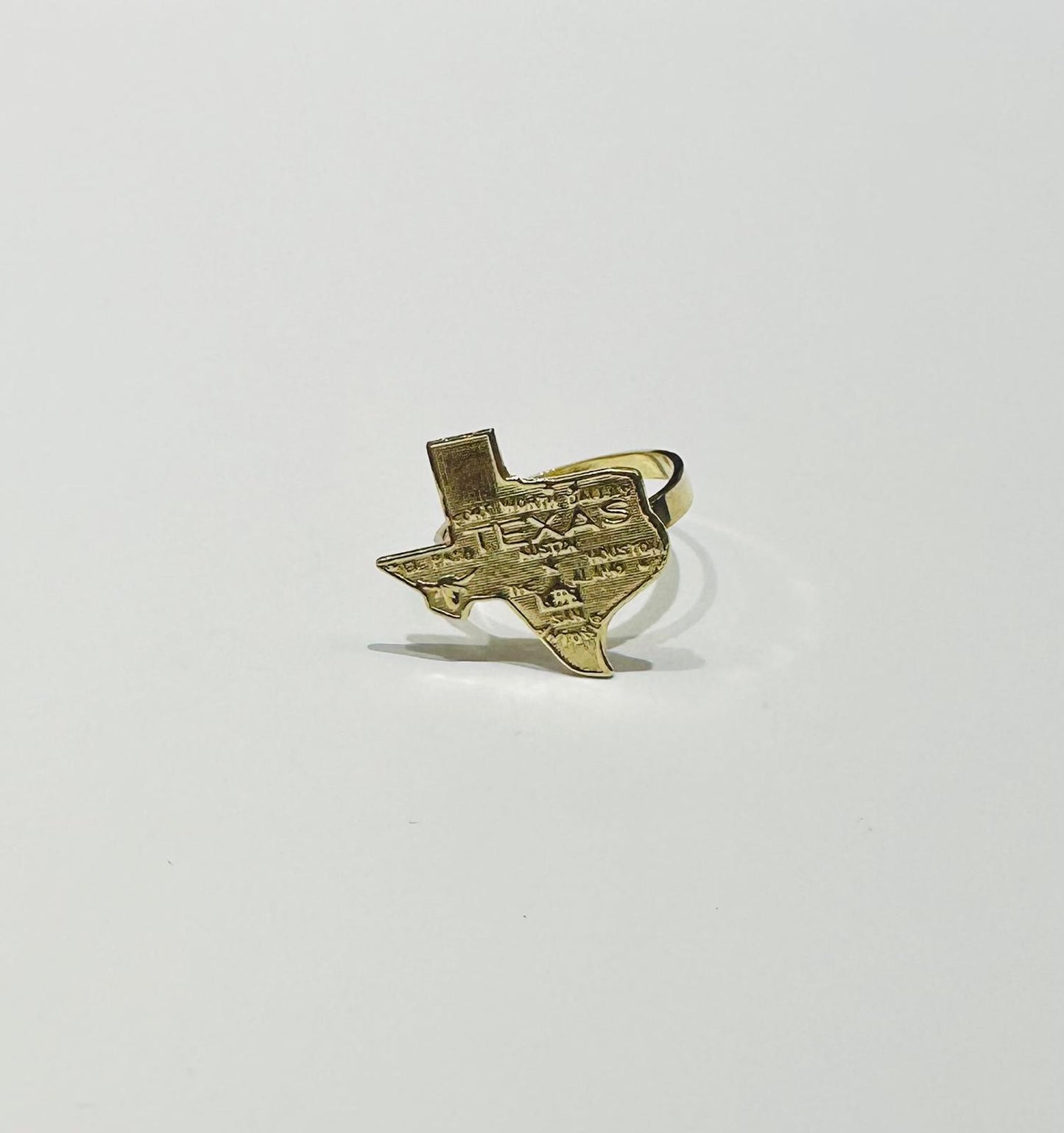10K GOLD TEXAS RING, WEIGHT: 3.0gm