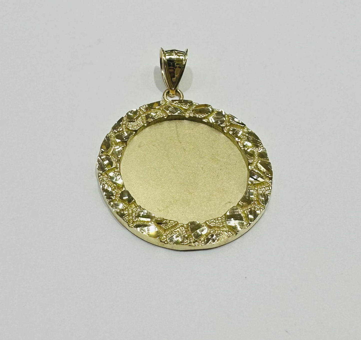 10K GOLD NUGGET MEMORY PENDANT