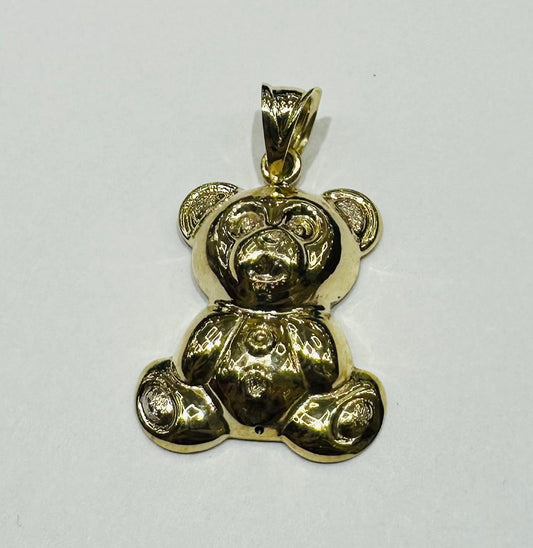 10K GOLD TEDDY BEAR PENDANT, 1.5 gm