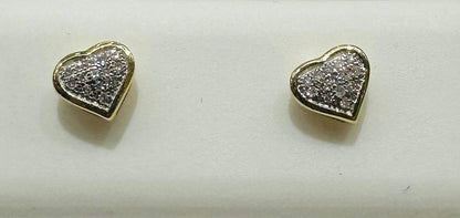 10K NATURAL DIAMOND EARRINGS