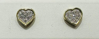 10K NATURAL DIAMOND EARRINGS