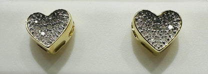 10K NATURAL DIAMOND EARRINGS