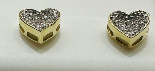 10K NATURAL DIAMOND EARRINGS