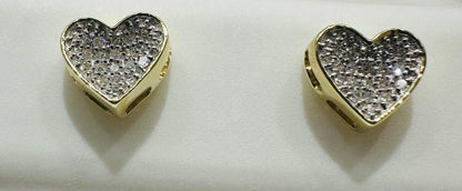 10K NATURAL DIAMOND EARRINGS