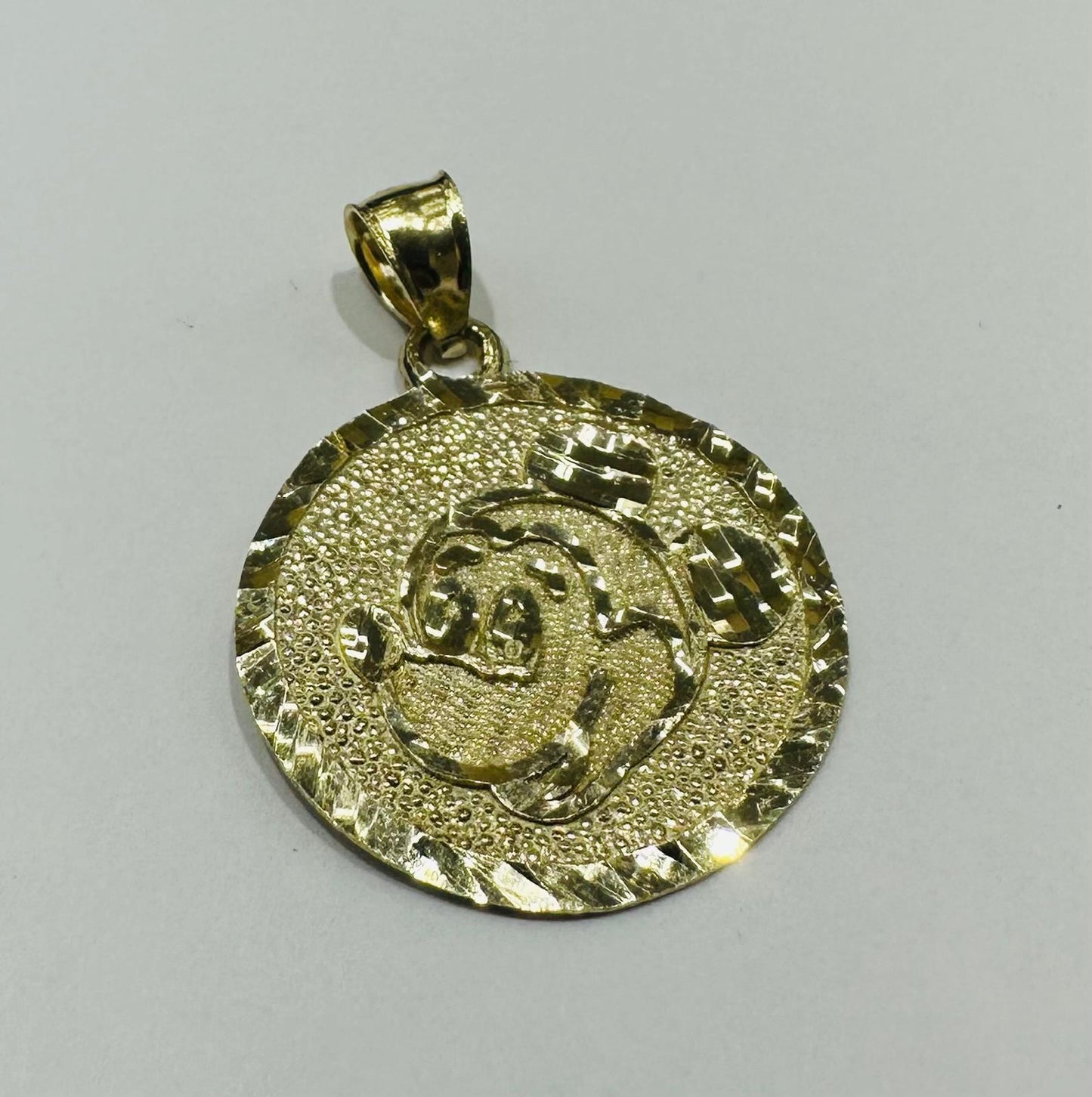 10K GOLD MICKEY MOUSE CHARM, WEIGHT: 2.4gm