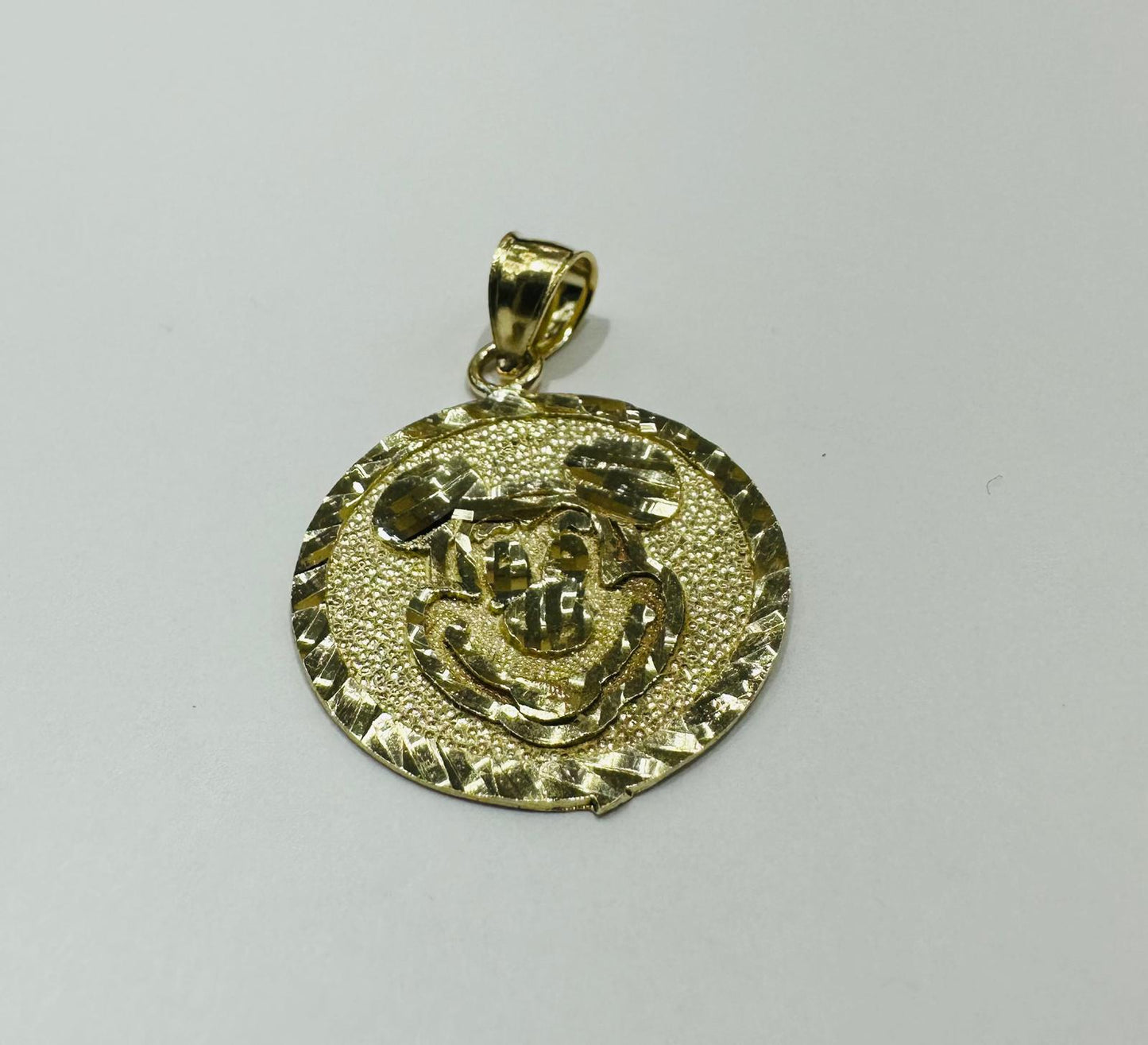 10K GOLD MICKEY MOUSE CHARM, WEIGHT: 2.7gm