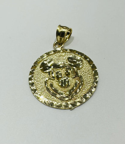 10K GOLD MICKEY MOUSE CHARM, WEIGHT: 2.7gm