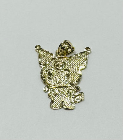 10K GOLD SMALL KUROMI PENDANT, WEIGHT: 1.5gm