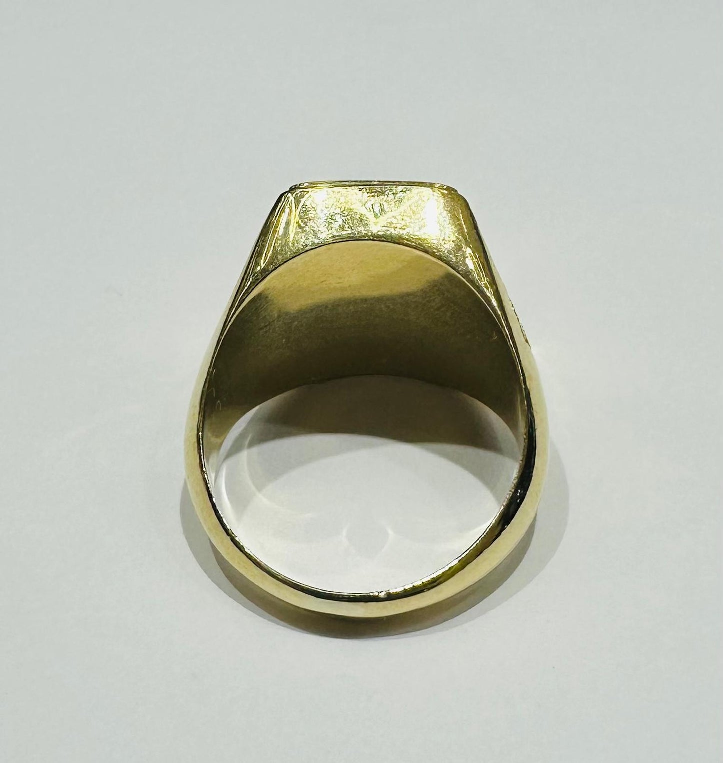 10K GOLD LUCKY ACE OF HEARTS RING, SIZE: 9.8,  WEIGHT: 7.5gm