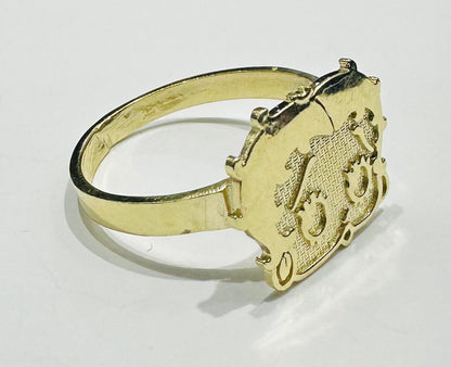 10K GOLD BETTY BOOP RING -WEIGHT: 2.4gm