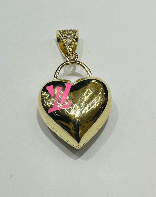 10K GOLD HEART PENDANT