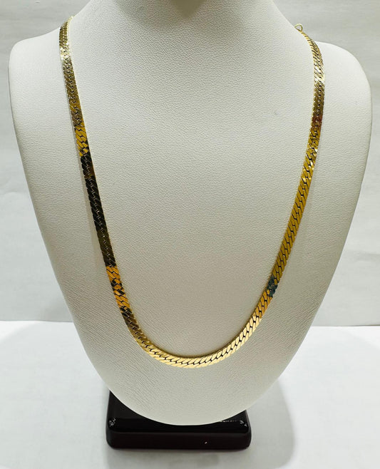 14K GOLD ITALIAN LINK CHAIN- 18" - 3.20mm, 11.9gm