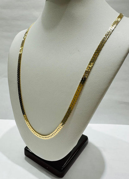 14K GOLD ITALIAN LINK CHAIN- 18" - 3.20mm, 11.9gm