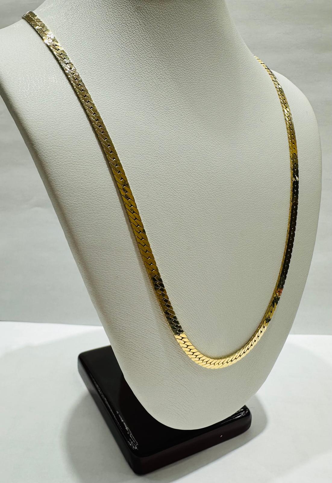 14K GOLD ITALIAN LINK CHAIN- 18" - 3.20mm, 11.9gm