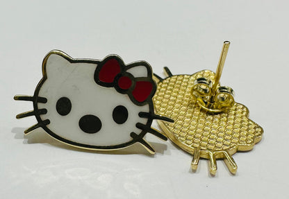10K GOLD KITTY EARRINGS  WEIGHT: 4.4gm