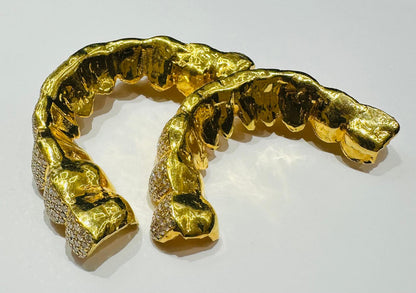 10K GOLD VS1 DIAMOND GRILL- (6 TOP & BOTTOM : $7499) - EASTER SPECIAL( AVAILABLE IN 6PC, 8PC, 10PC, 12PC)