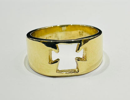 10K GOLD RING- WEIGHT: 5.2gm