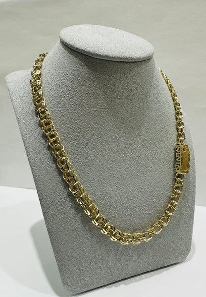10K GOLD CHINO LINK CHAIN- 18"  6.90mm  31.8gm
