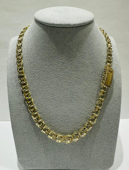 10K GOLD CHINO LINK CHAIN- 20"  6.90mm  36.3gm