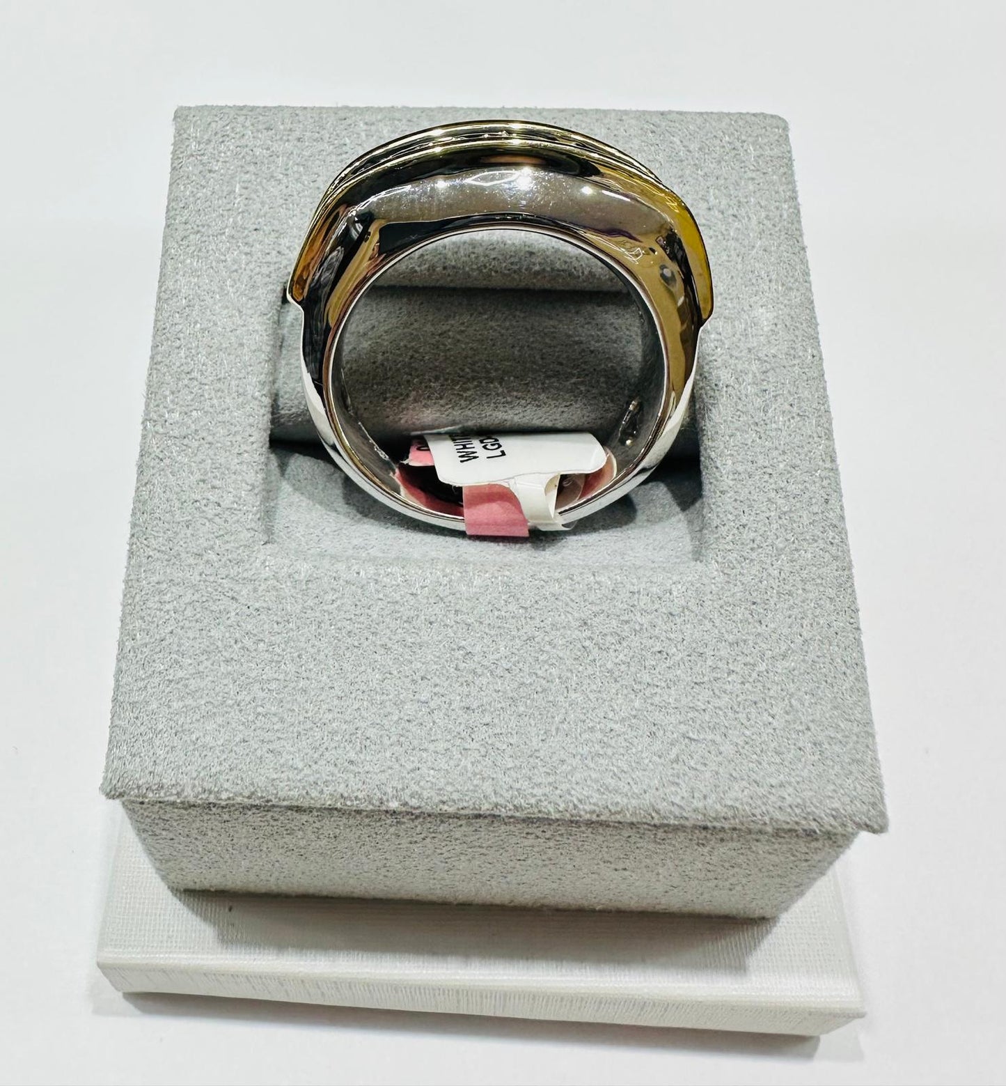 14K GOLD LAB GROWN WHITE ROCK DIAMOND RING VS-  1.08CTW