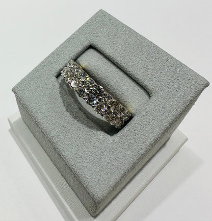 10K GOLD LAB GROWN DIAMOND RING VS-  4.20CTW