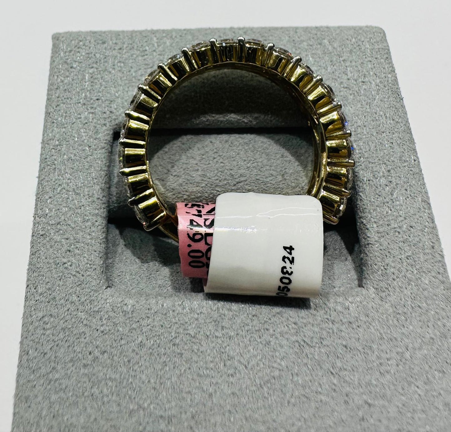 10K GOLD LAB GROWN DIAMOND RING VS-  4.20CTW