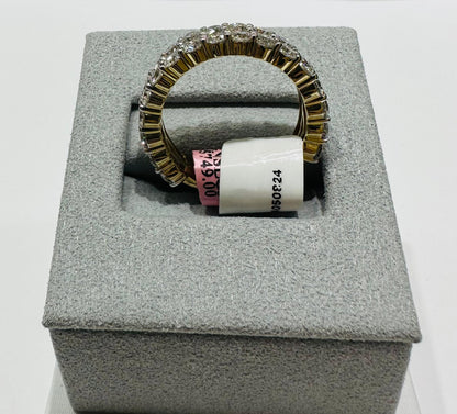 10K GOLD LAB GROWN DIAMOND RING VS-  4.20CTW