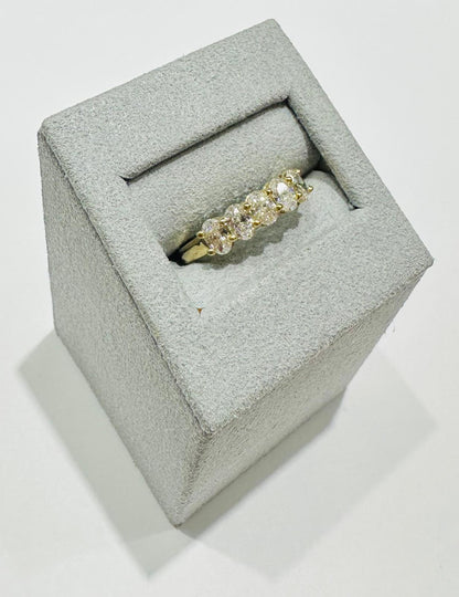 14K GOLD LAB GROWN DIAMOND RING VS-  0.98CTTW