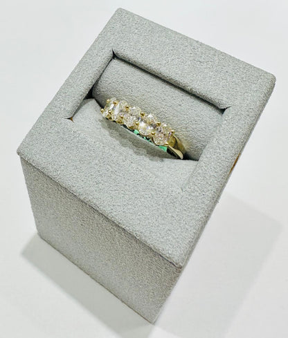 14K GOLD LAB GROWN DIAMOND RING VS-  0.98CTTW