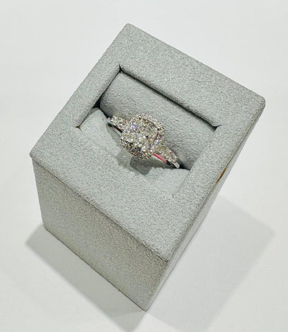 14K GOLD LAB GROWN DIAMOND RING VS-  1.57TC/CT1.04