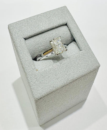 14K GOLD LAB GROWN DIAMOND RING VS-  2.00CT