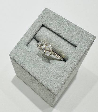 14K GOLD LAB GROWN DIAMOND RNG VS- 1.15CT