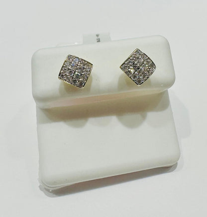 10K GOLD LAB GROWN DIAMOND EARRINGS VS- 0.48CTW