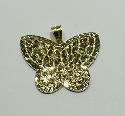 10K GOLD BUTTERFLY PENDANT-  WEIGHT: 5.0gm