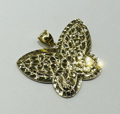 10K GOLD BUTTERFLY PENDANT-  WEIGHT: 5.0gm