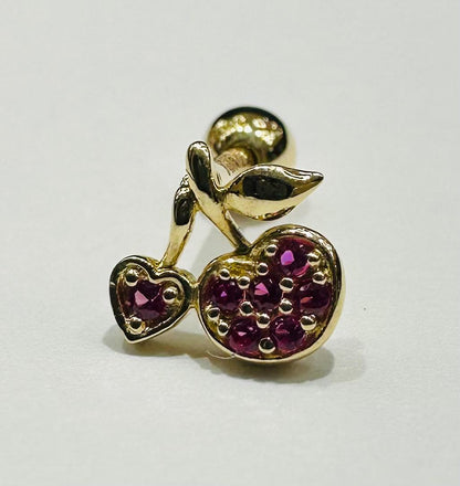 14K GOLD NOSE RING