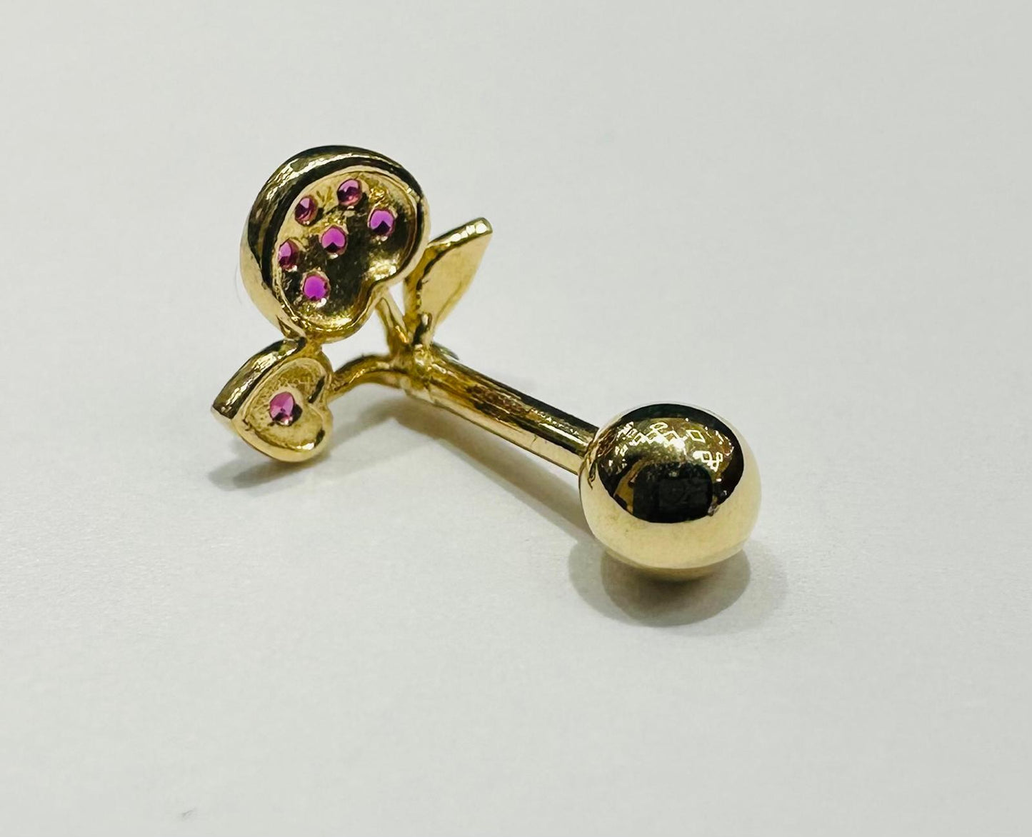 14K GOLD NOSE RING