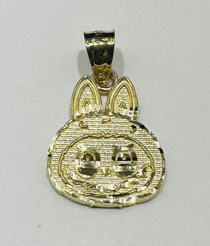 10K GOLD LABUBU PENDANT- WEIGHT: 1.2gm