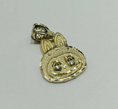10K GOLD LABUBU PENDANT- WEIGHT: 1.2gm