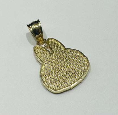 10K GOLD LABUBU PENDANT- WEIGHT: 1.2gm