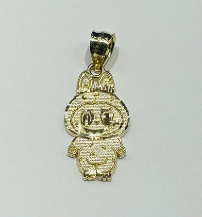 10K GOLD LABUBU PENDANT- WEIGHT: 1.2gm
