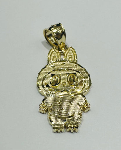 10K GOLD LABUBU PENDANT- WEIGHT: 1.8gm