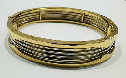 14K GOLD BVLGARI BANGLE BRACELET- WEIGHT:  32.0gm