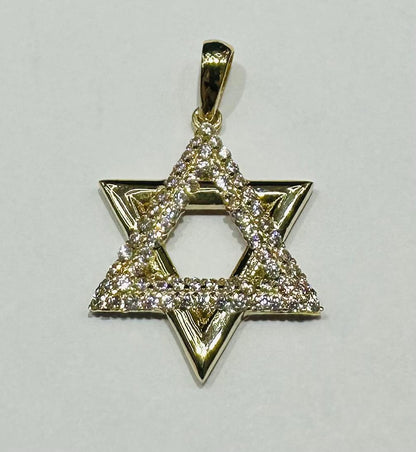 10K GOLD STAR PENDANT- WEIGHT: 1.6gm