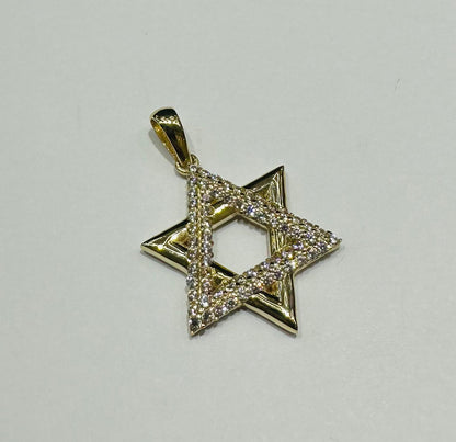 10K GOLD STAR PENDANT- WEIGHT: 1.6gm
