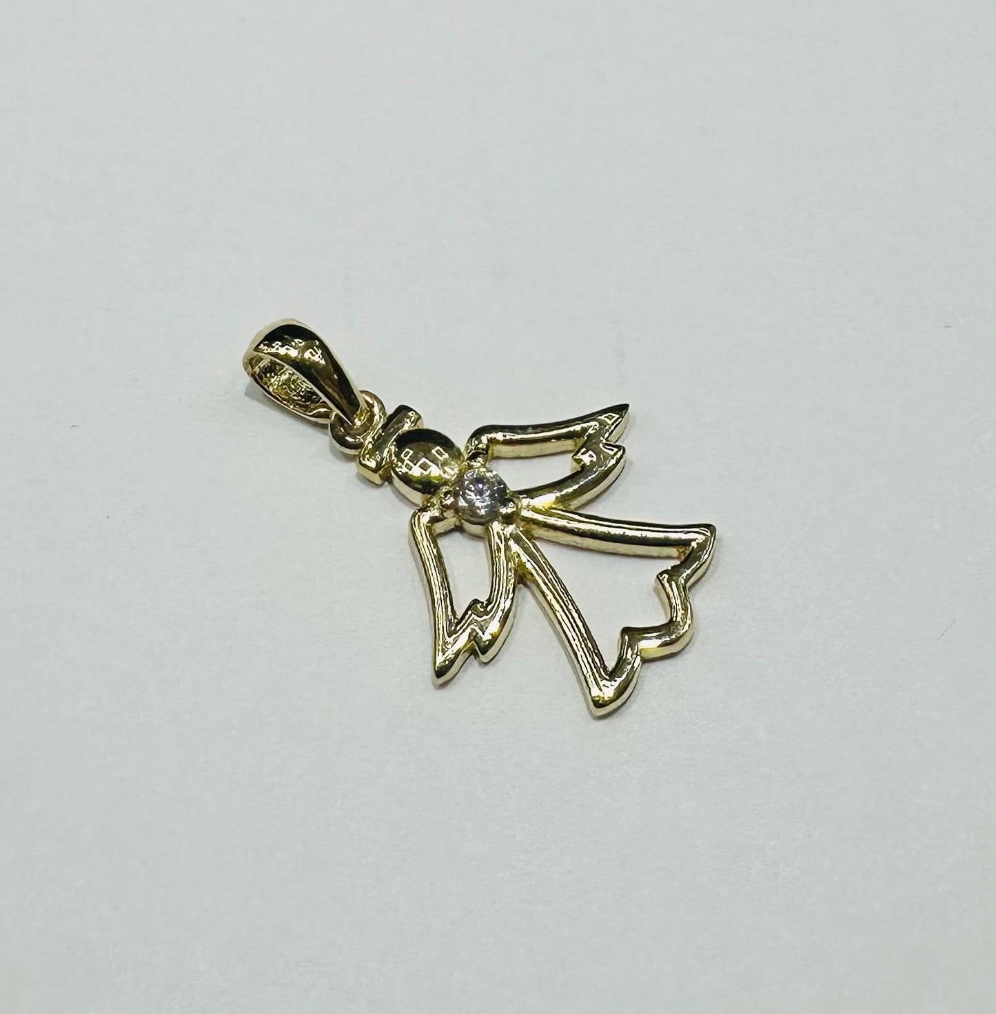 10K GOLD ANGEL PENDANT- WEIGHT: 1.6gm